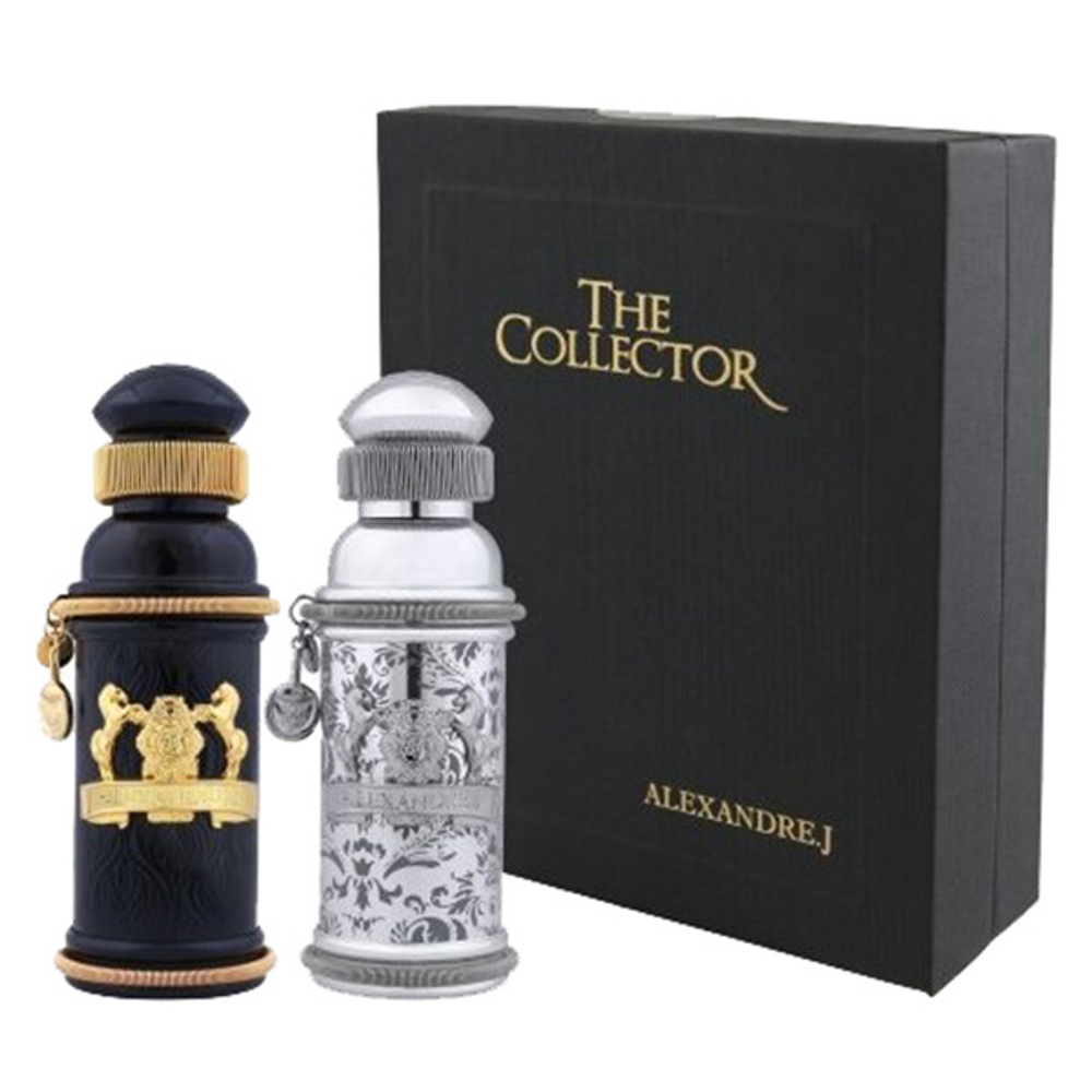 ALEXANDRE J. - Duo Set Black Muscs 2 (Black Muscs,  Silver Ombre)