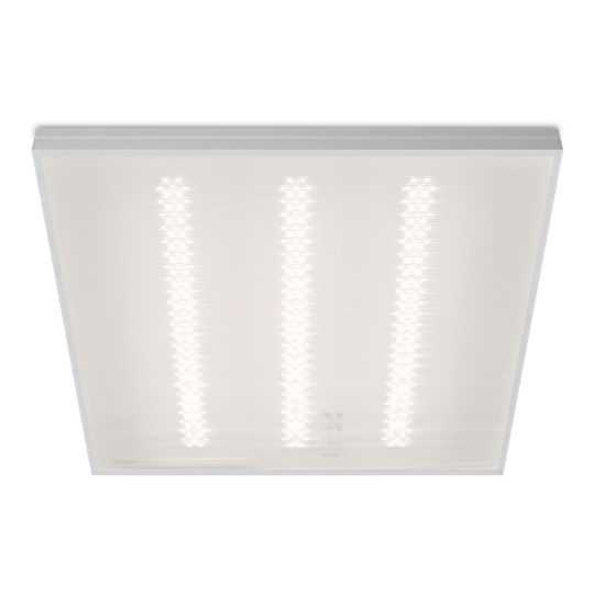 Светильник ОФИС ДВО01-002 27Вт 4000К IP40 Микропризма 3300лм 595х595х40мм WOLTA PRO