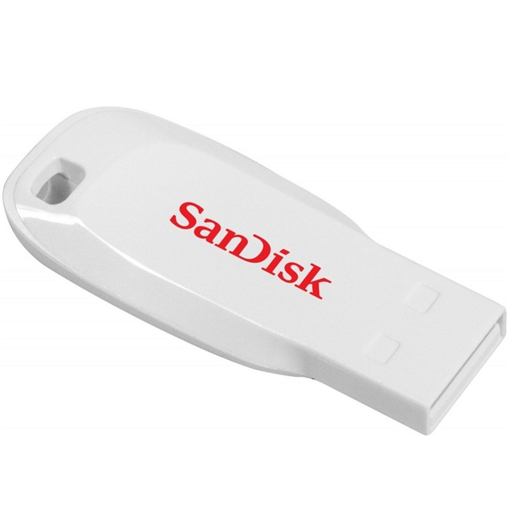 Память USB Flash 16 Gb SanDisk CZ50 Cruzer Blade, белый