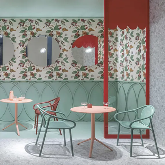 Кресло пластиковое Remind, зеленое