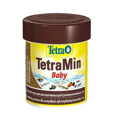 Tetramin baby корм для мальков до 1 см мелкая крупа 66 мл (34023)