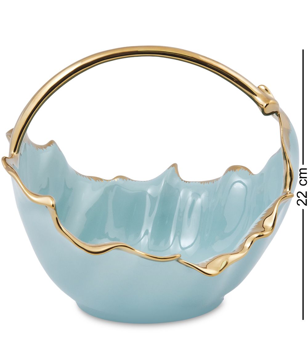 OS-140/2 Декоративная ваза Коллекция «Листья»