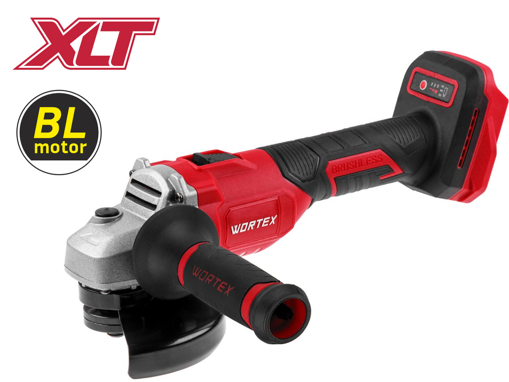 Аккум. углошлифмашина WORTEX LX CAG 1812-1 E в кор. ALL1 XLT SOLO БЕСЩЕТ., 18 В, 125 мм, 8000 об/мин