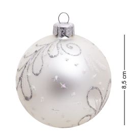 Элита НФШ-1436/1 Набор ел.украшений Шар 2шт «Метелица» 80 мм