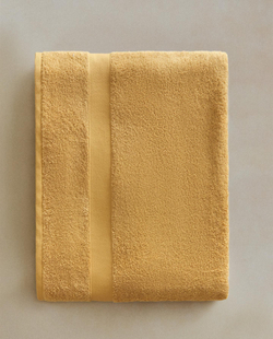 Zara Home - Хлопковое банное полотенце премиум-класса (600 г / м2), горчичный, 100х180 см