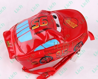 Рюкзак детский в виде автомобиля из мультфильма "Тачки"