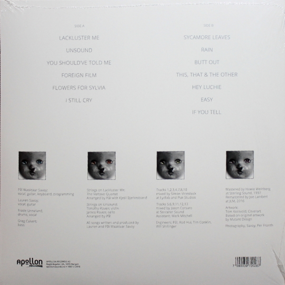 Savoy / Lackluster Me (LP+CD)