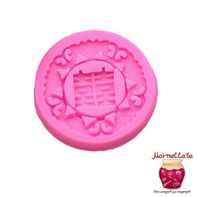 Молд силиконовый "Иероглиф" 6 см