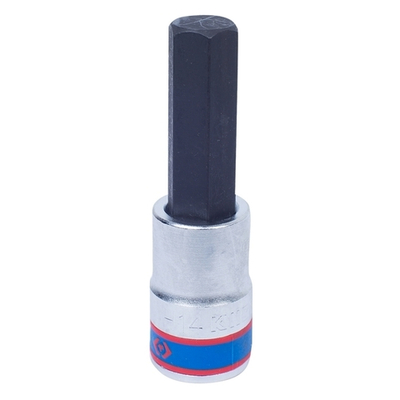 KING TONY (403514) Насадка (бита) торцевая 1/2", L = 80 мм, HEX, 14 мм