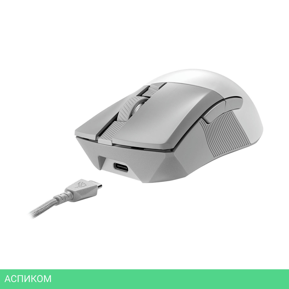 Мышь Asus P711 ROG GIII WL AimPoint White (90MP02Y0-BMUA11)