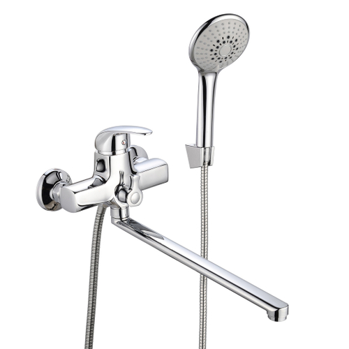 Смеситель для ванны и раковины 40к ПРОФСАН ПСМ-777-037 "ПЛЮС" эксцентрики "ЕВРО",  ХРОМ