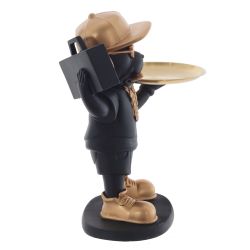 GAEM Фигурка декоративная с подносом "Собака", L26,5 W16,5 H26,5 см