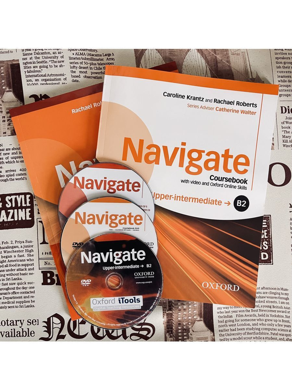 NAVIGATE B2 | Coursebook+Workbook+ DVD+CD+ITools CD