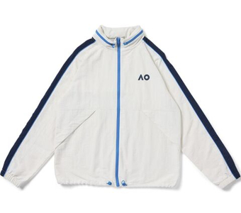 Мужская теннисная куртка Australian Open Fan - lily white