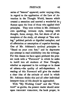 Thought Vibration. Or, the Law of Attraction in the Thought World | W.W. Atkinson