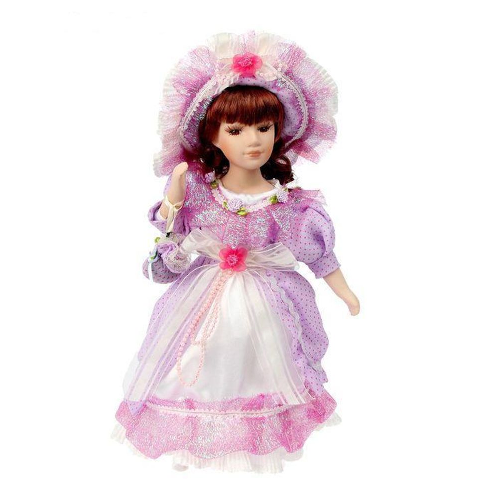 Кукла коллекционная &quot;Юлианна в сиреневом платье&quot; 30 см