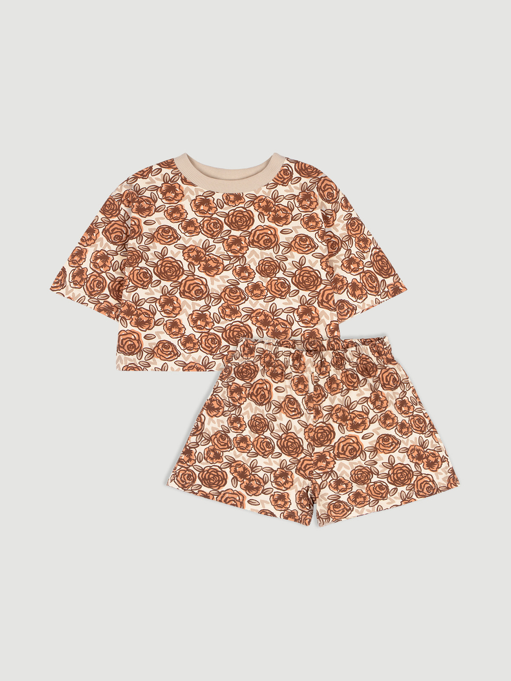 Пижама для девочки Mjölk Розы