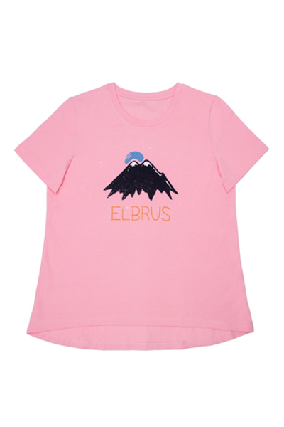 Футболка "Ночной Эльбрус"