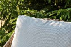 "Венеция" лаунж-зона из искусственного ротанга, цвет соломенный