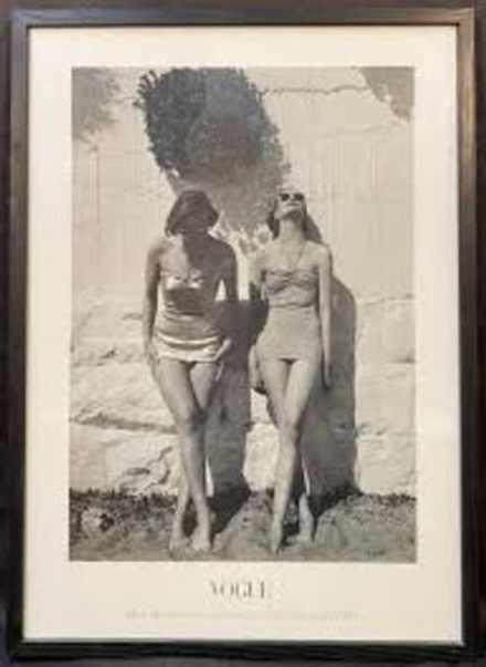 HELMUT NEWTON Постер VOGUE "Две девушки"