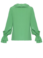 Блуза с рюшами