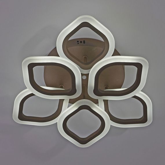 Потолочная светодиодная люстра Escada Ella 10212/6Led Coffee 56W