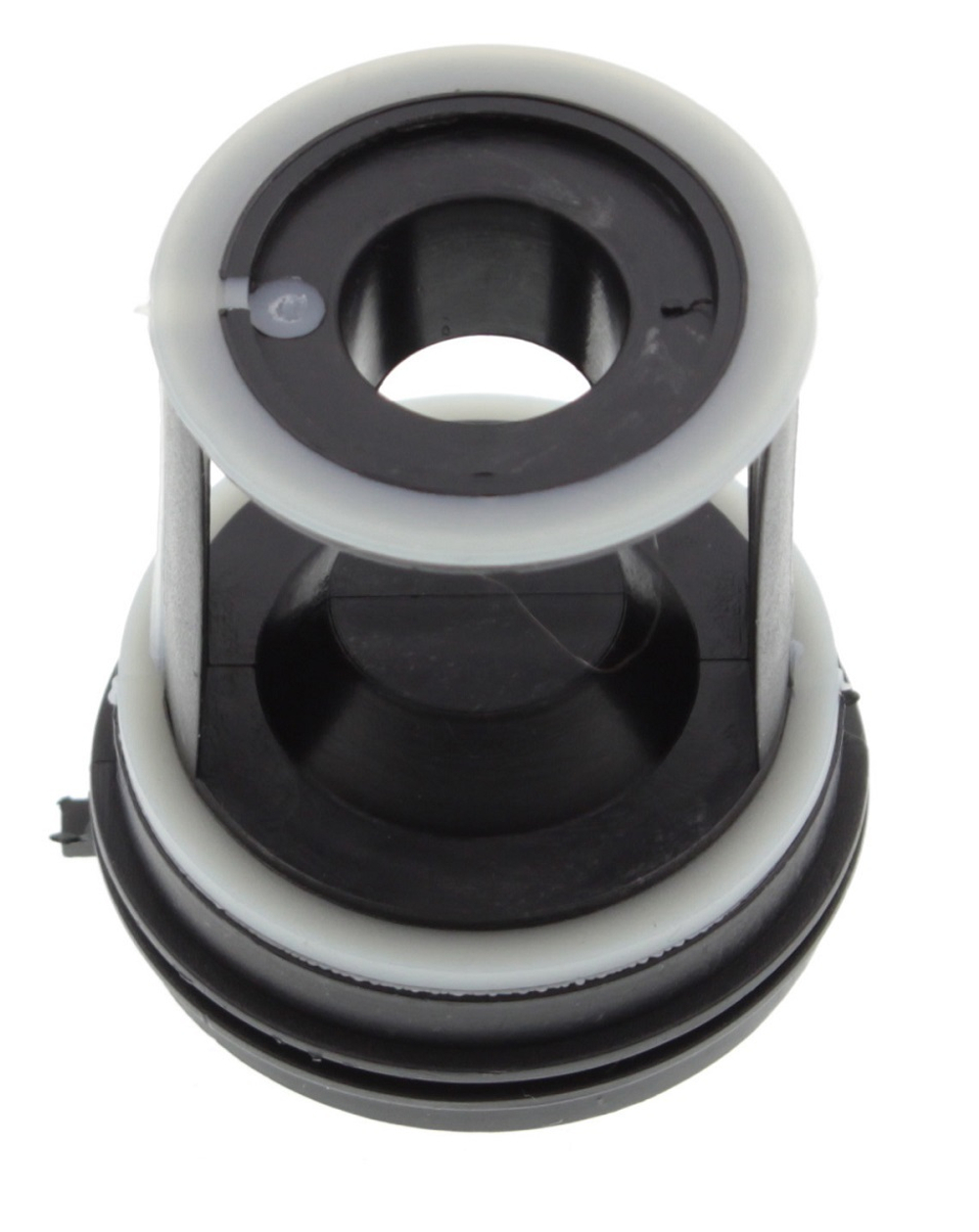 Фильтр сливного насоса для стиральной машины Indesit черный