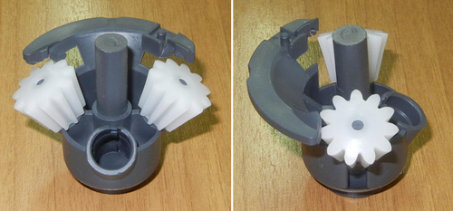 Редуктор мясорубки Bosch + две шестерни