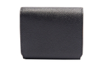 Balenciaga Grain Calfskin Coin Purse, Card Holder Women"s Black