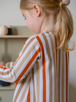 Платье трапеция Mjölk Полоска, с длинным рукавом, уценка