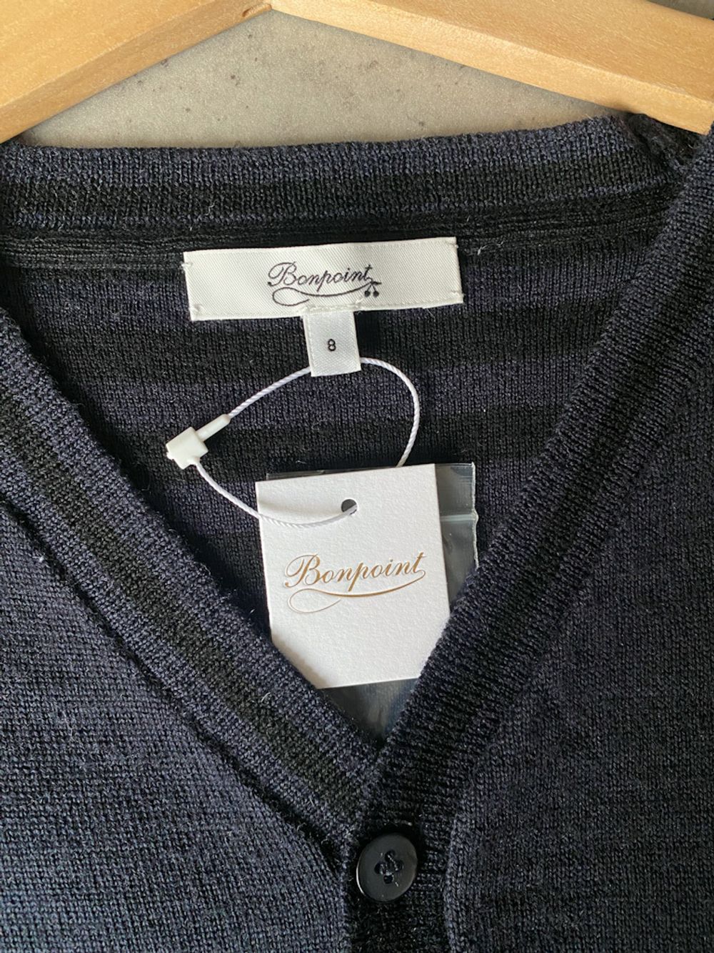 Новый шерстяной кардиган Bonpoint, 128