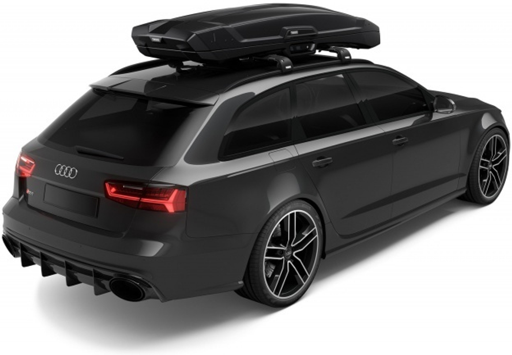 Автомобильный бокс Thule Vector L черный металлик, 430л (613701)