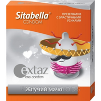 Sitabella Extender - презерватив с усиками - Жгучий Мачо