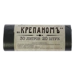 Мешки для мусора 30л 20шт в рулоне КРЕПАНОМЪ