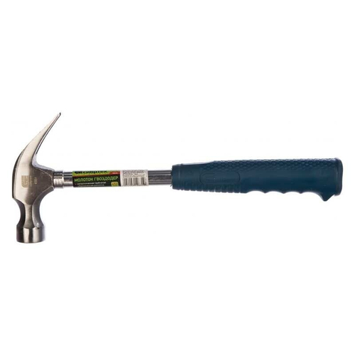 Молоток-гвоздодер 450г Сибртех