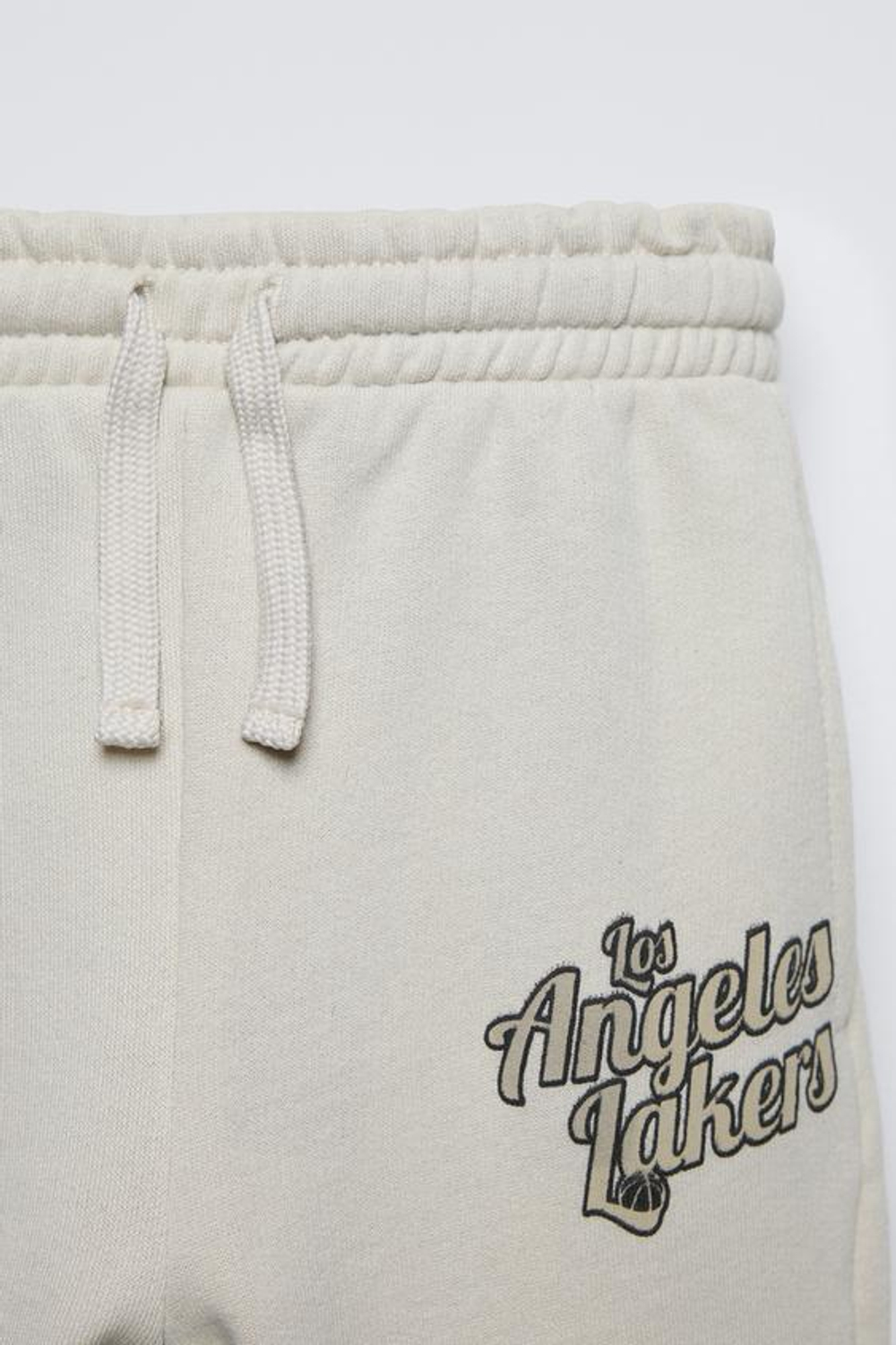 ZARA БРЮКИ-ДЖОГГЕРЫ LOS ANGELES LAKERS NBA ©, ЭКРЮ
