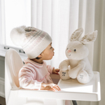 Развивающая интерактивная игрушка-зайка для младенцев - Gund Baby Flora The Bunny