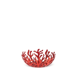 Alessi Корзина для фруктов Mediterraneo 21 см красная