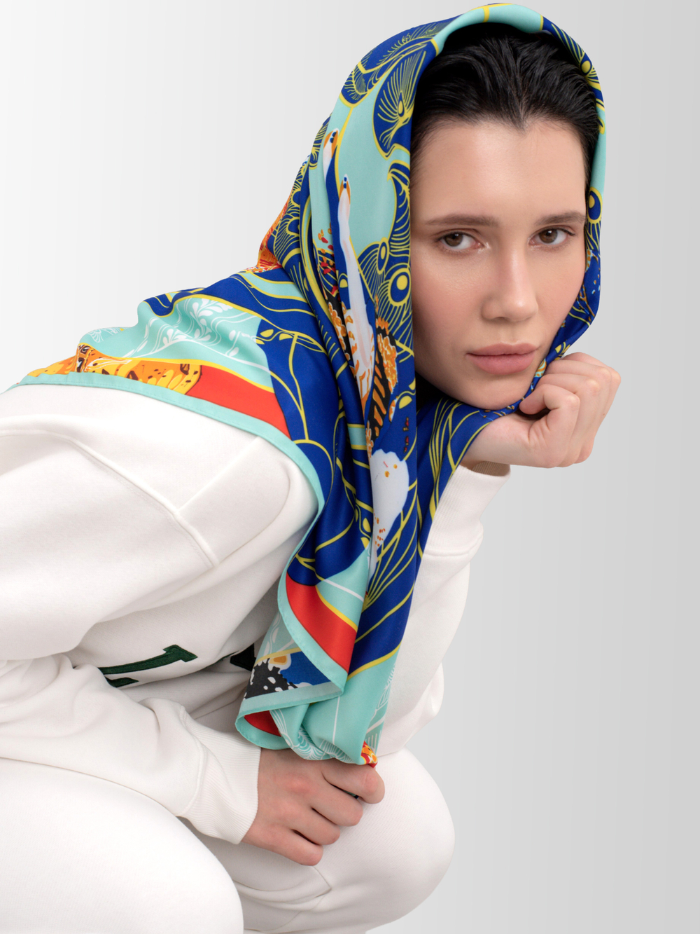 Платок «Русские сезоны. Леон Бакст»