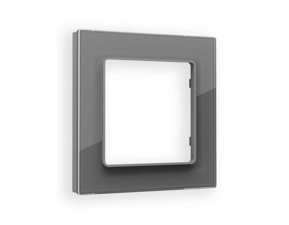 AF330651 Рамка ALFA Platos (Антрацит серый Стекло органическое) 1-ая