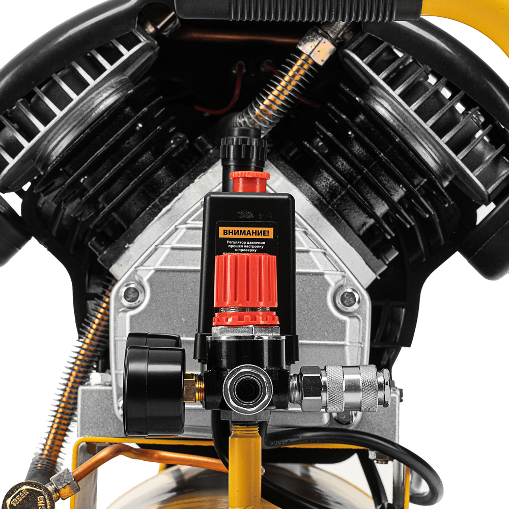 Компрессор воздушный прям. привод DCV1800/50, 1,8 кВт, 50 литров, 320 л/мин Denzel