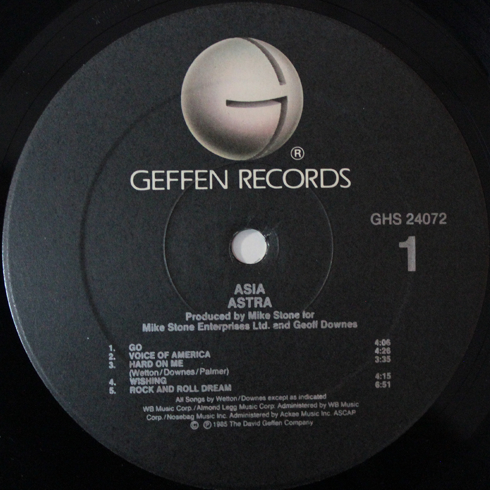 Asia / Astra (LP)