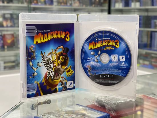 PS3 Мадагаскар 3 Б/У BLES-01624 (Русские субтитры])