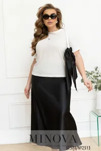 Футболка 2513-белый Minova