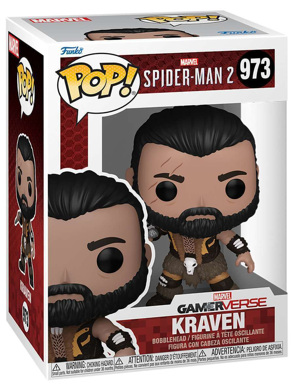 Фигурка Funko POP! Bobble Marvel Games Spider-Man 2 Kraven (973) 76111