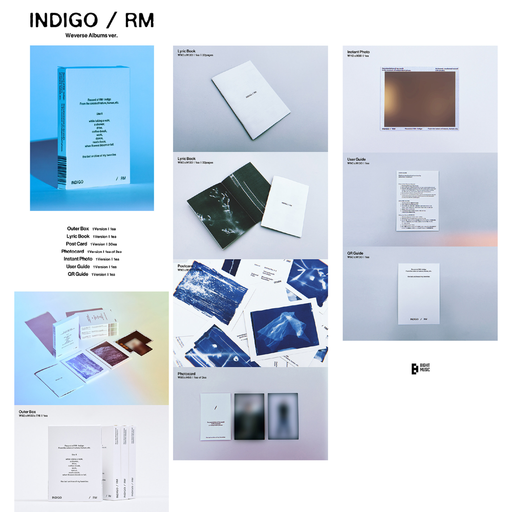 Альбом RM - Indigo