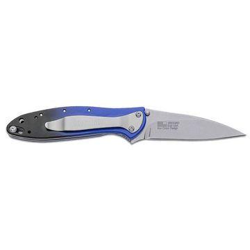 Нож KERSHAW 1660GBLU Leek клинок из стали CPM-Magnacut, рукоять алюминий