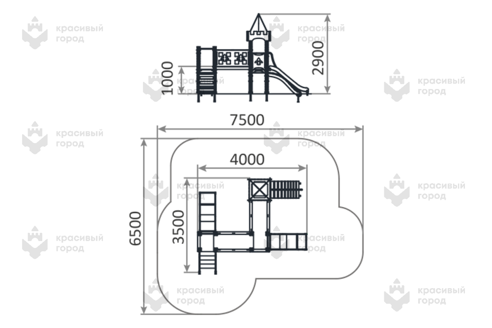 Игровой комплекс Крепость