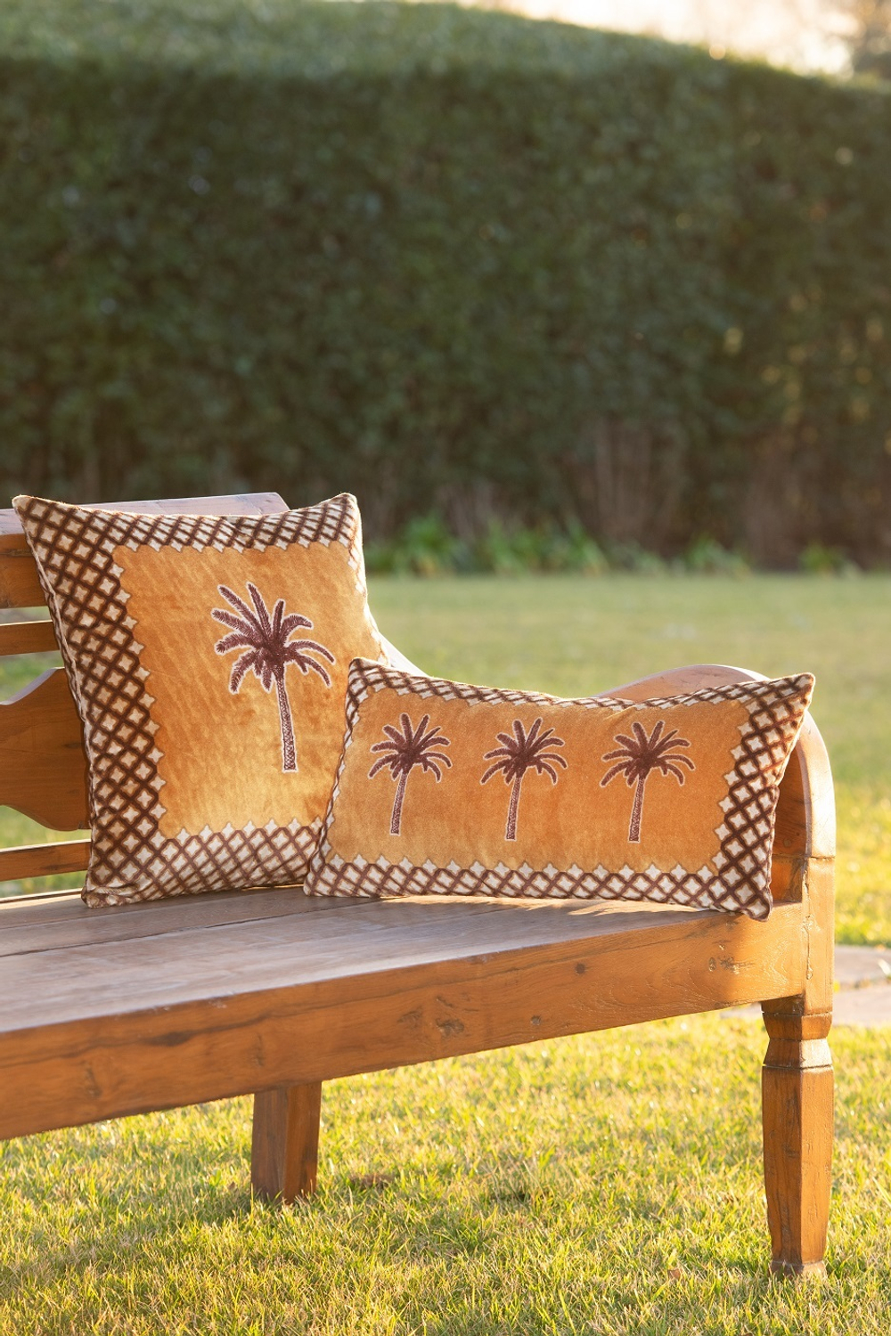 nan Подушка Frati EXOTIC PALM 30х60 Frati Home 30x60 Оранжевый