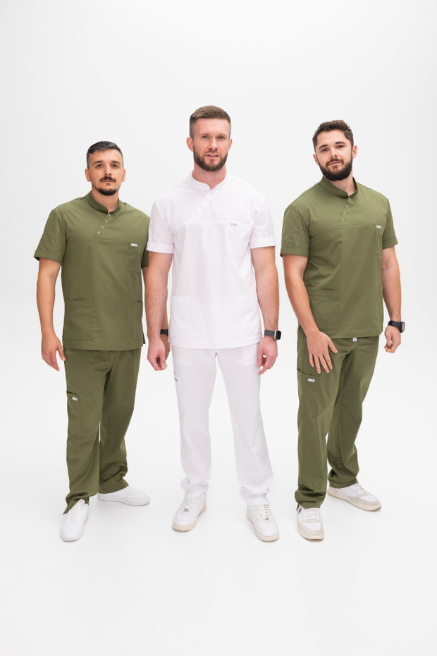 Рубашка поло скошенная Декстер Де Шон